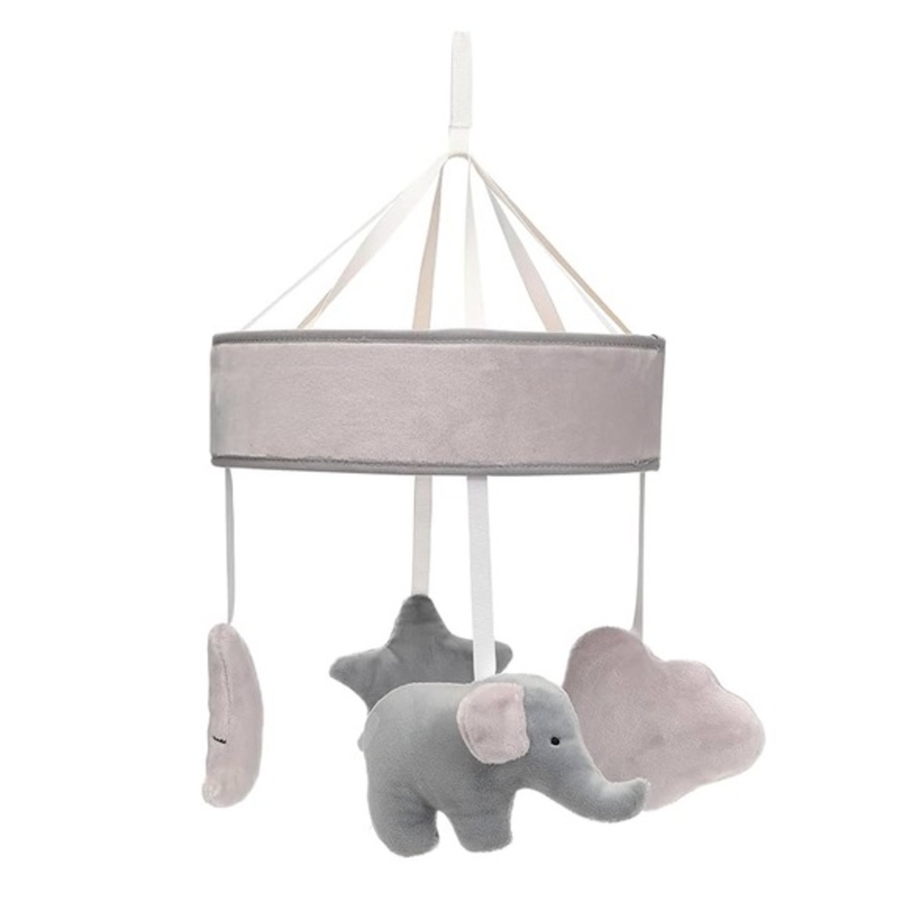 Kate & Milo nwt Elephant Mobile, Gender-Neutral Sky Mobile for Baby Nursery